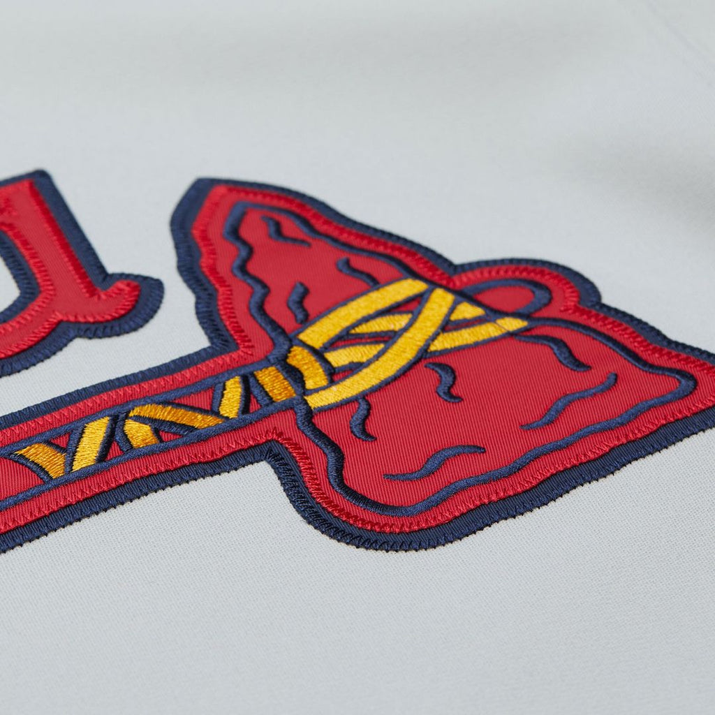 Atlanta Braves Greg Maddux | Mitchell & Ness Gray 1995 Throwback Authentic Jersey