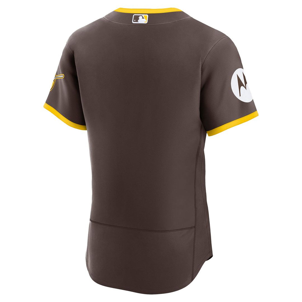 San Diego Padres | Nike Brown Road Sponsor Patch Authentic Jersey