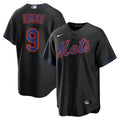 New York Mets Brandon Nimmo | Nike Black Alternate Replica Jersey