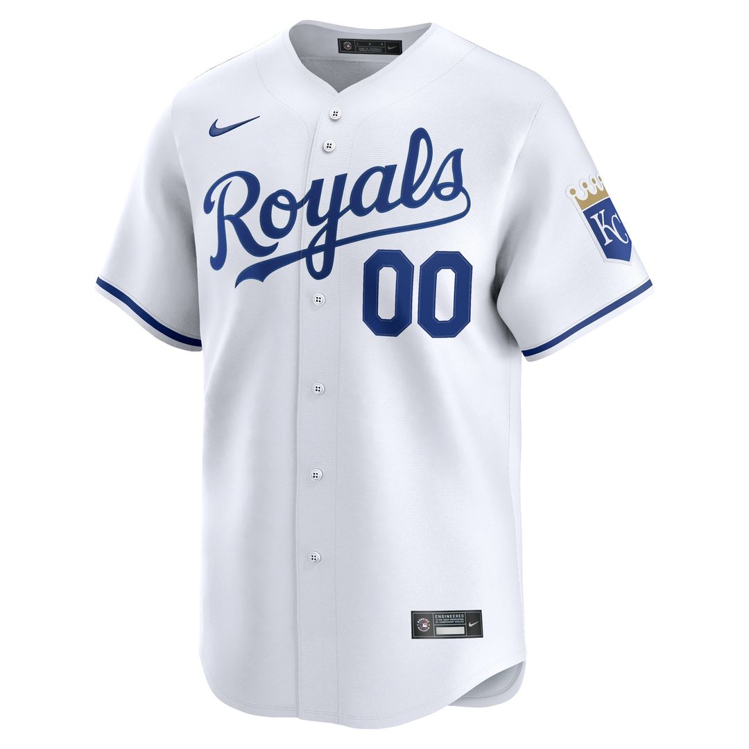 Kansas City Royals | Nike White Home Limited Custom Jersey