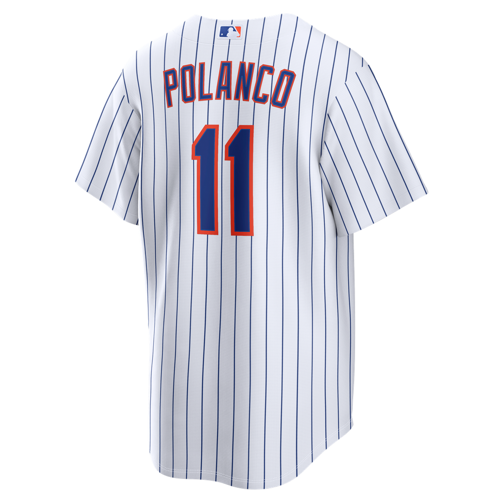 New York Mets Jorge Polanco | Nike White Home Replica Jersey
