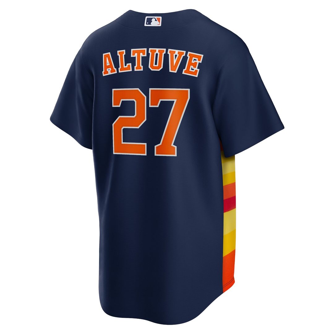 Houston Astros Jose Altuve | Nike Navy Alternate 2 Replica Jersey