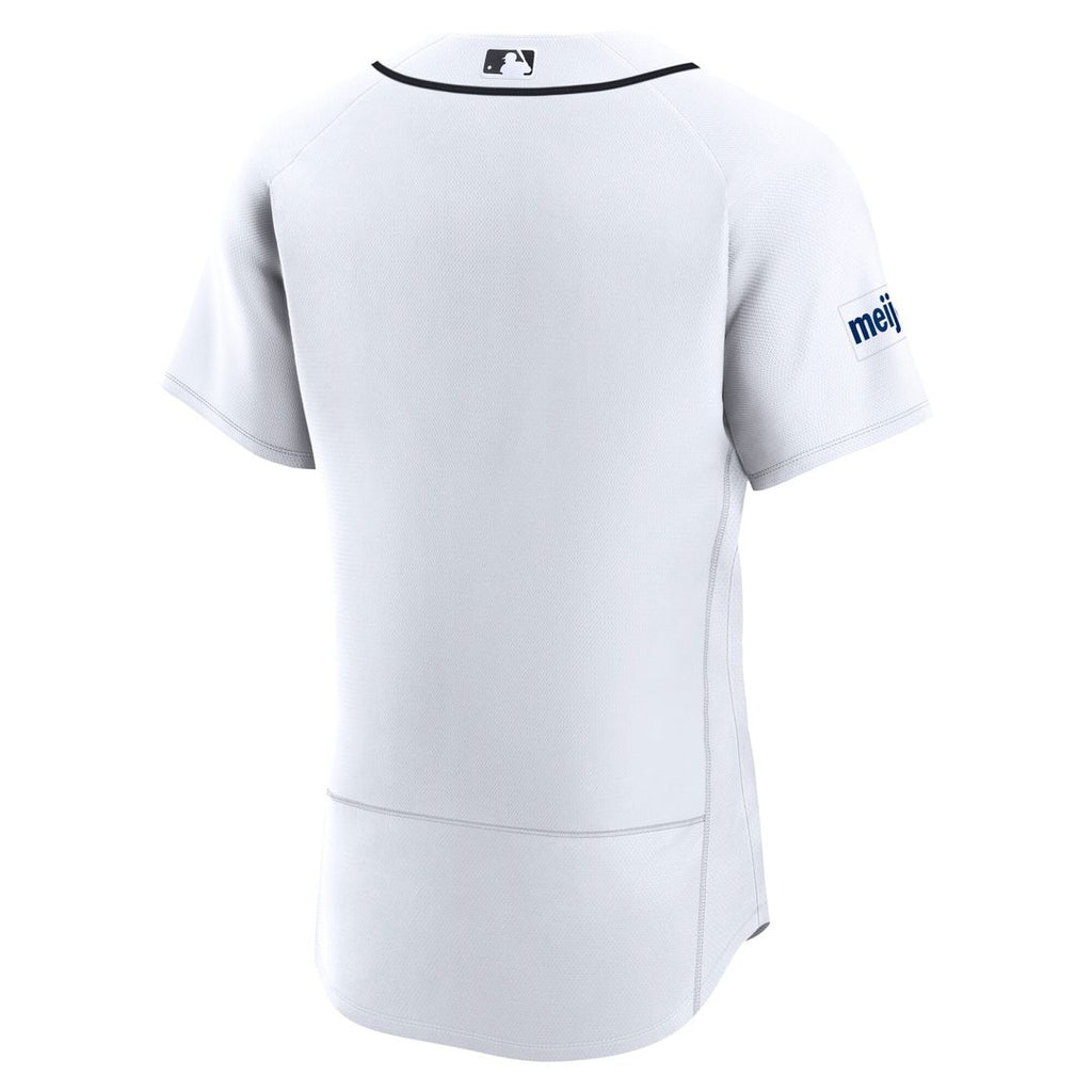 Detroit Tigers | Nike White Home Sponsor Patch Authentic Jersey
