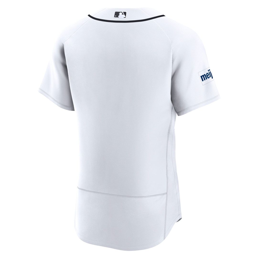 Detroit Tigers | Nike White Home Sponsor Patch Authentic Jersey