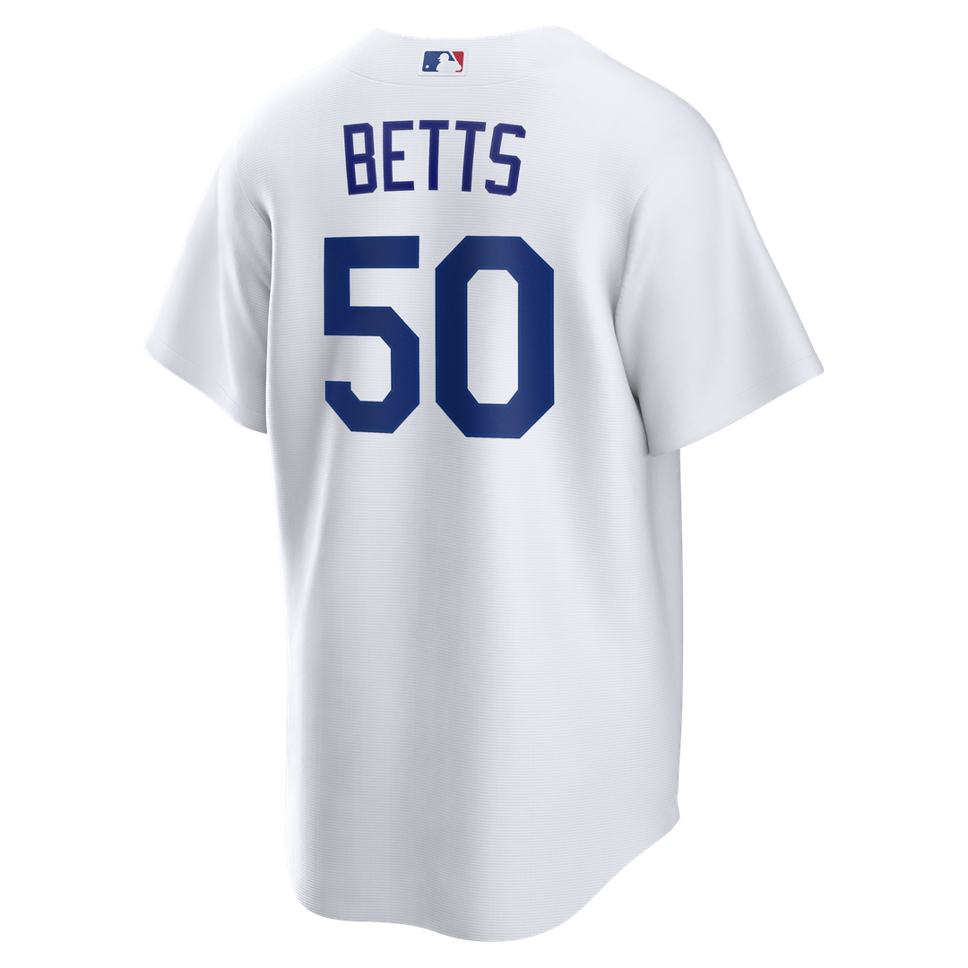 Los Angeles Dodgers Mookie Betts | Nike White Home Replica Jersey