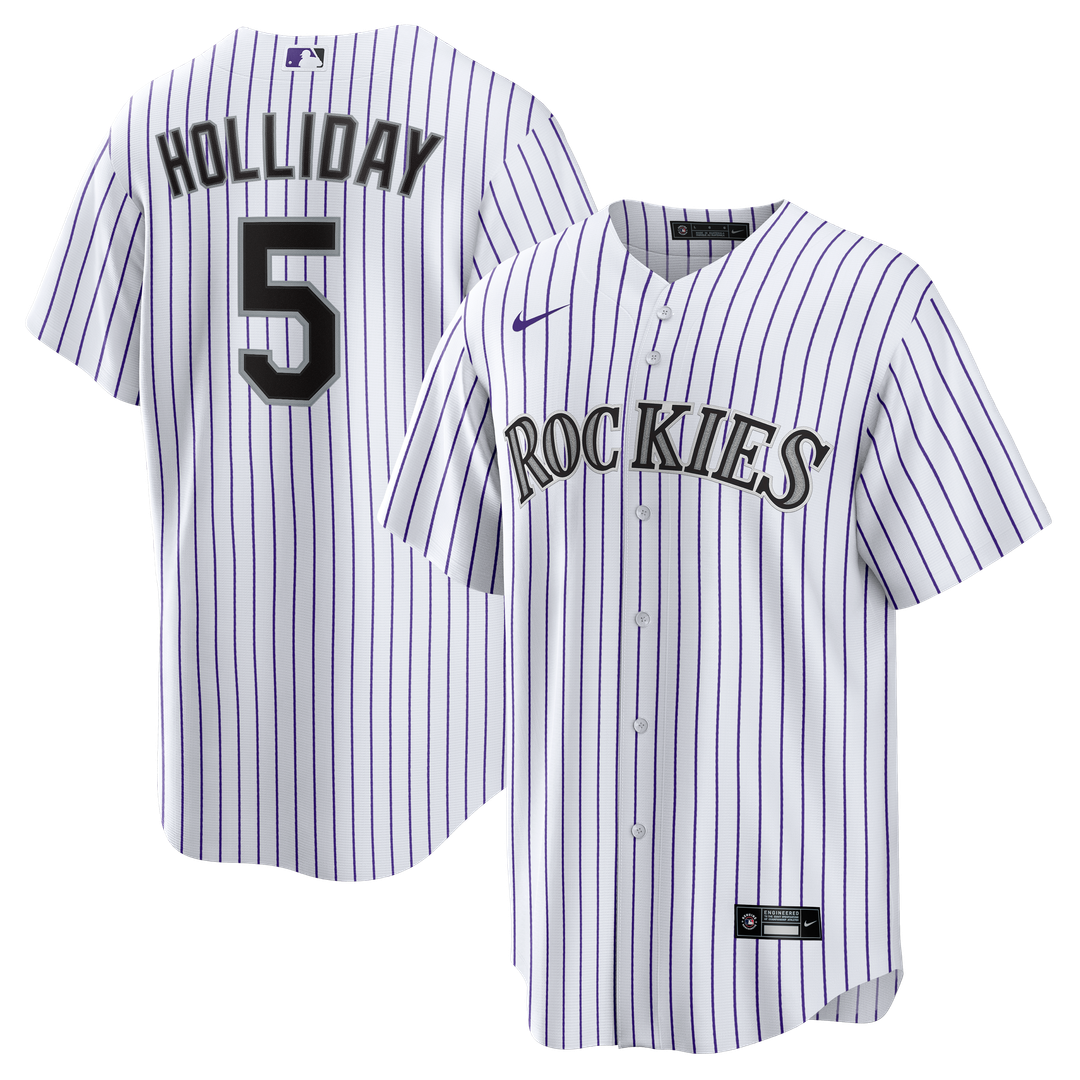 Colorado Rockies Matt Holliday | Nike White Home Retired Player Replica Jersey