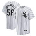 Chicago White Sox Seranthony Domínguez | Nike White Home Replica Jersey