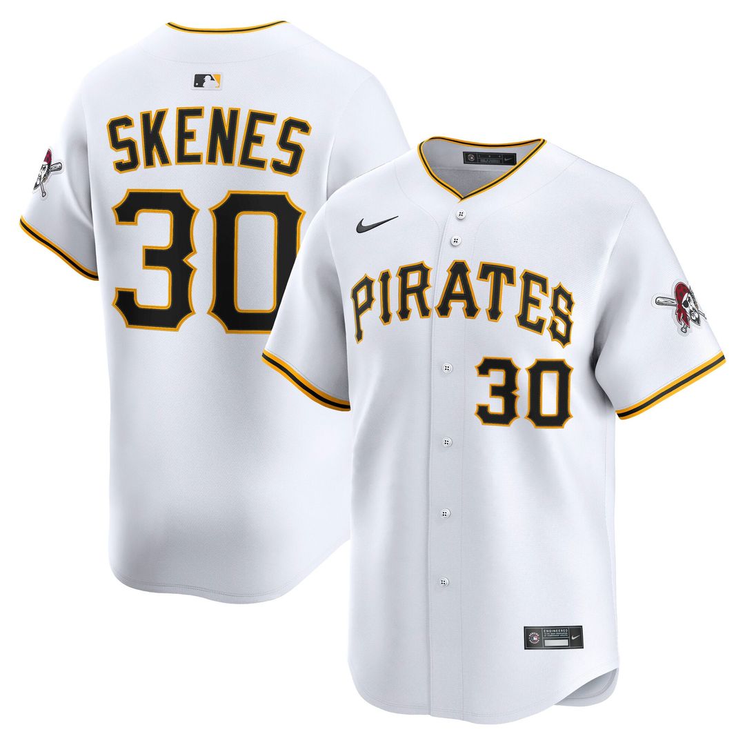 Pittsburgh Pirates Paul Skenes | Nike Gray Road Limited Player Jersey