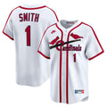 St. Louis Cardinals Ozzie Smith | Nike White Throwback Cooperstown Collection Limited Jersey