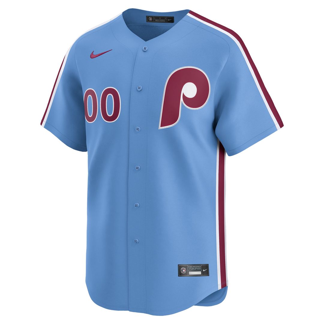 Philadelphia Phillies | Nike Light Blue Alternate Limited Custom Jersey