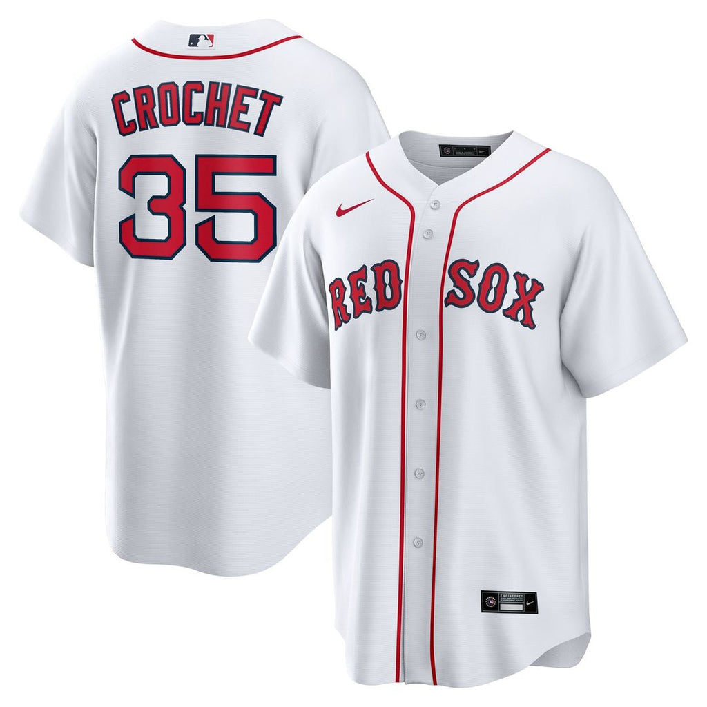 Boston Red Sox Garrett Crochet | Nike White Home Replica Jersey