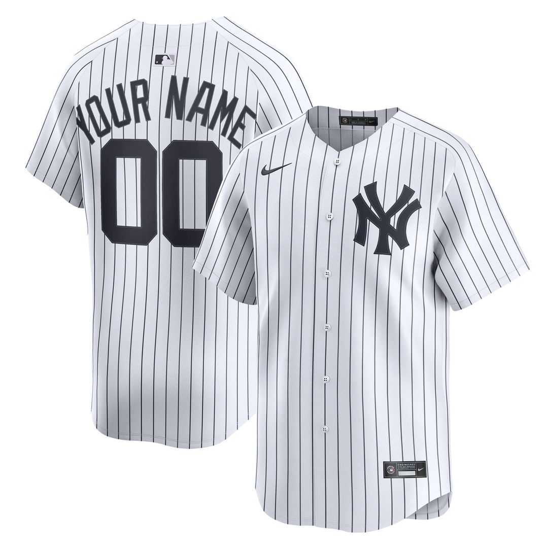 New York Yankees | Nike White Home Limited Custom Jersey
