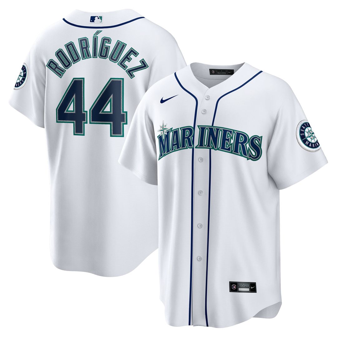 Seattle Mariners Julio Rodríguez | Nike White Home Replica Jersey