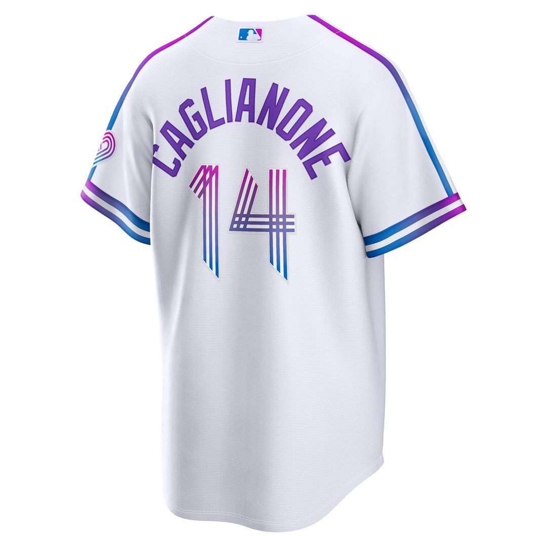 Kansas City Royals Jac Caglianone | Nike White 2026 City Connect Stadium Jersey
