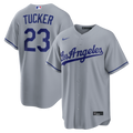 Los Angeles Dodgers Kyle Tucker | Nike Gray Road Replica Jersey
