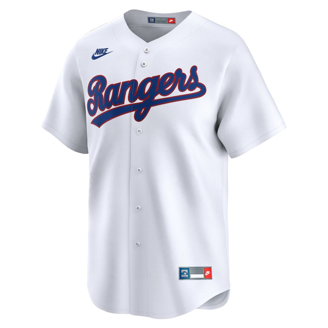 Texas Rangers | Nike White Cooperstown Collection Limited Jersey