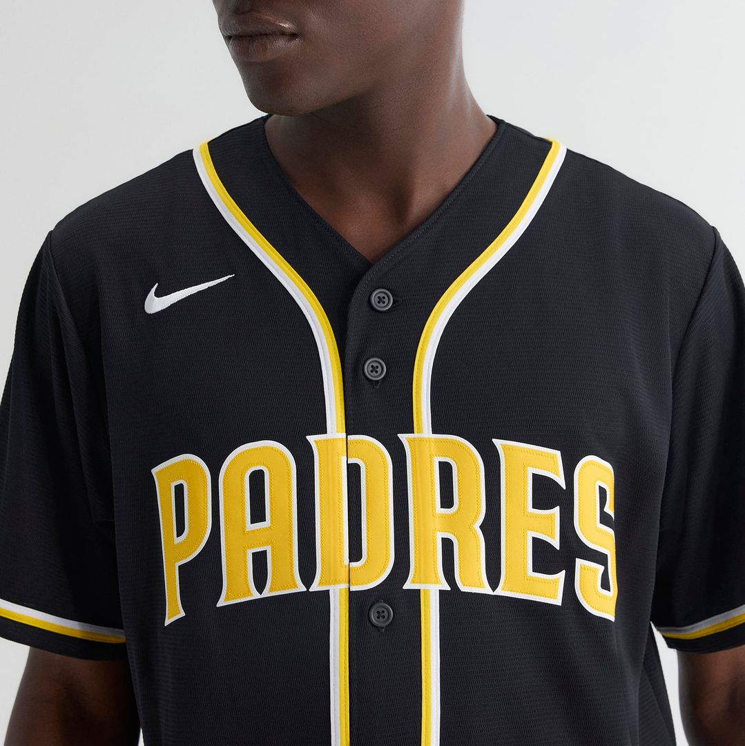 San Diego Padres Fernando Tatis Jr. | Nike Fashion Replica Black Out Jersey