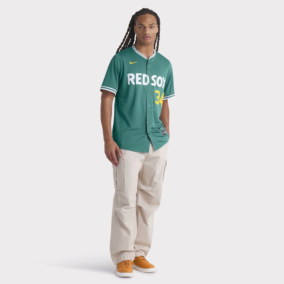 Boston Red Sox David Ortiz | Nike Green 2025 City Connect Limited Retired Player Jersey