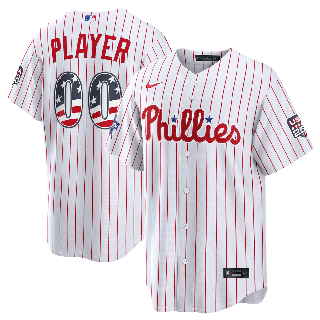 2026 All-Star Edition Stars & Stripes Philadelphia Phillies | Nike White Stadium Pick-A-Player Jersey