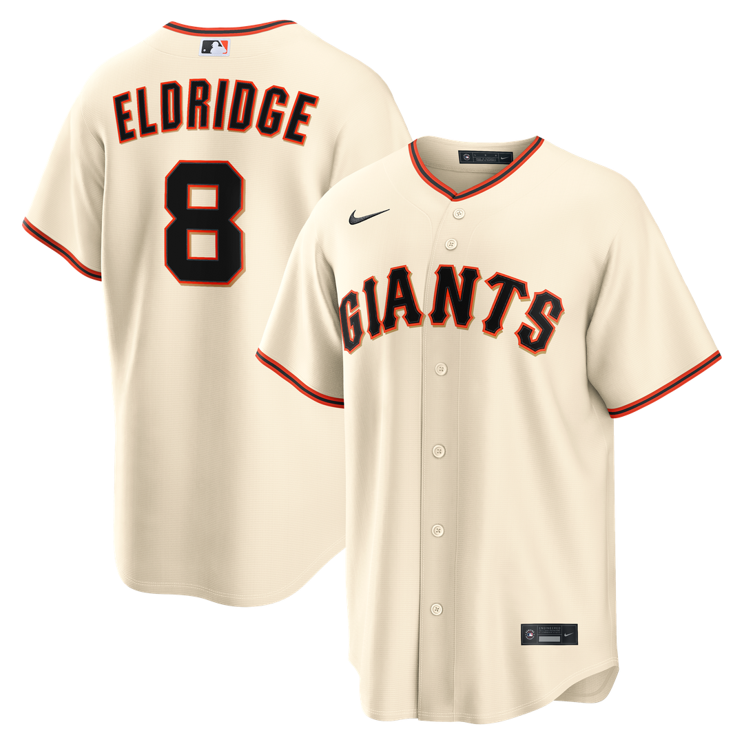 San Francisco Giants Bryce Eldridge | Nike Cream Home Replica Jersey