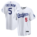 Los Angeles Dodgers Freddie Freeman | Nike White Home Stadium Jersey