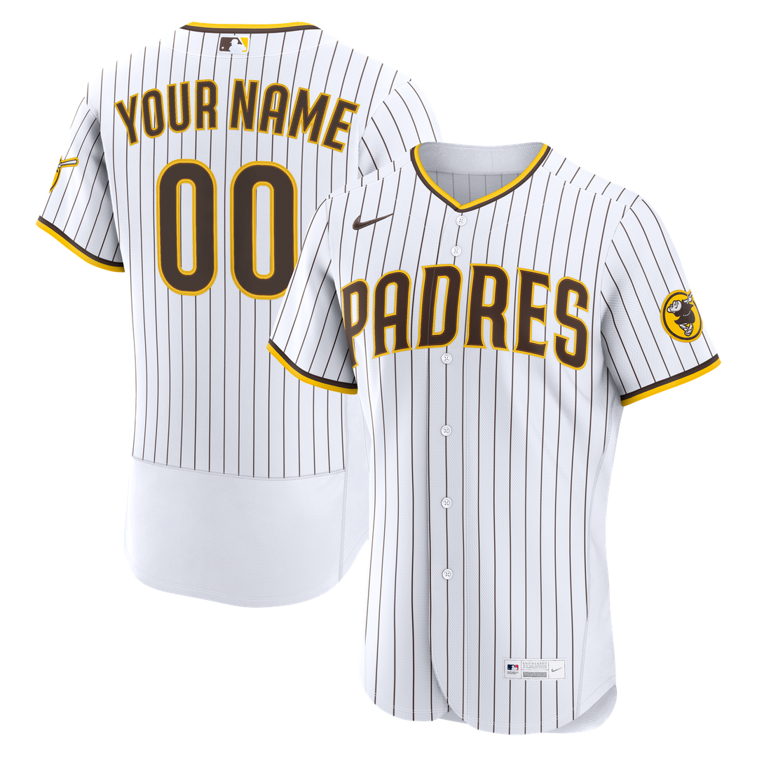 San Diego Padres | Nike White Home Authentic Custom Jersey