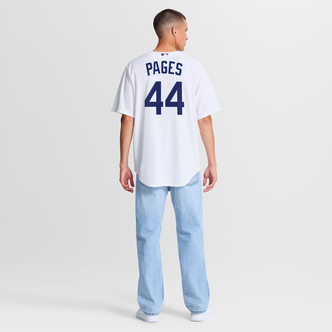 Los Angeles Dodgers Andy Pages | Nike White Home Replica Jersey