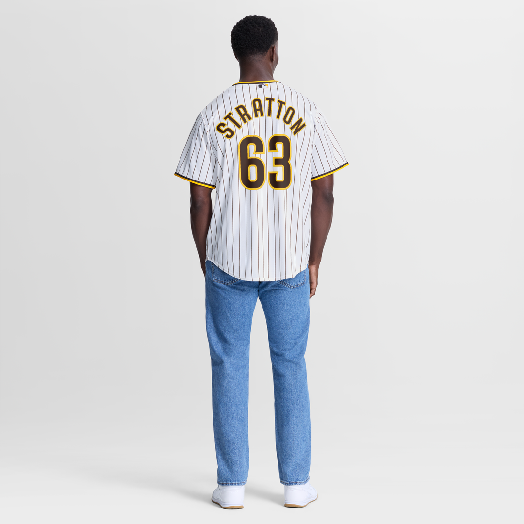 San Diego Padres Hunter Stratton | Nike White Home Replica Jersey