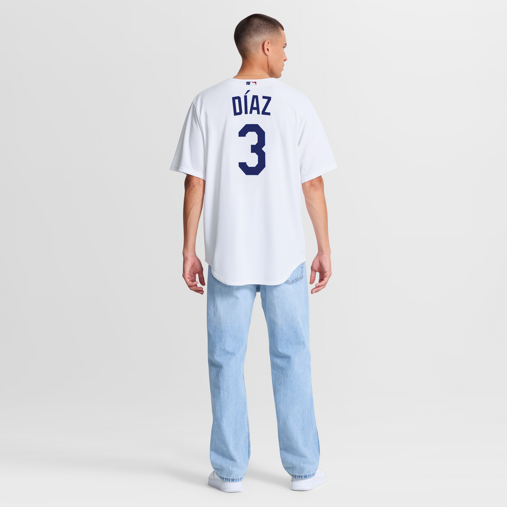 Los Angeles Dodgers Edwin Díaz | Nike White Home Replica Jersey