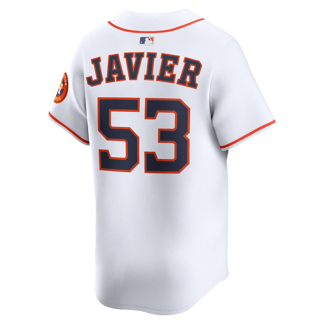 Houston Astros Cristian Javier | Nike White Home Limited Player Jersey