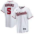 Washington Nationals CJ Abrams | Nike White Home Replica Jersey