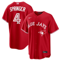 Toronto Blue Jays George Springer | Nike Red Canada Day Replica Jersey