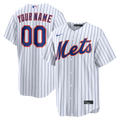 New York Mets | Nike White Home Replica Custom Jersey