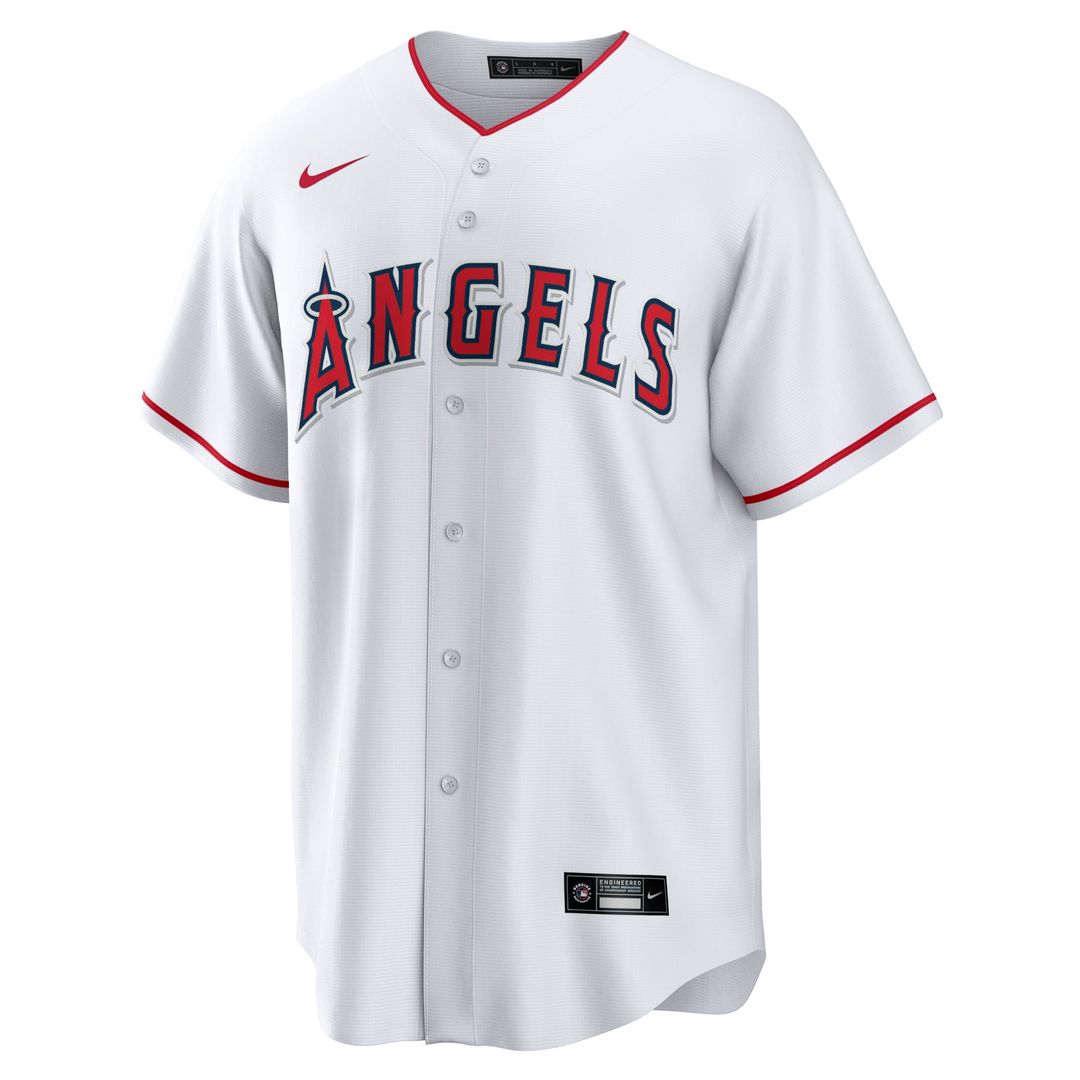 Los Angeles Angels | Nike White Home Blank Replica Jersey