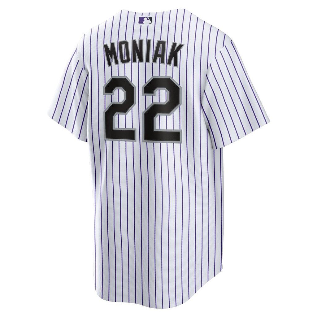 Colorado Rockies Mickey Moniak | Nike White Home Replica Jersey