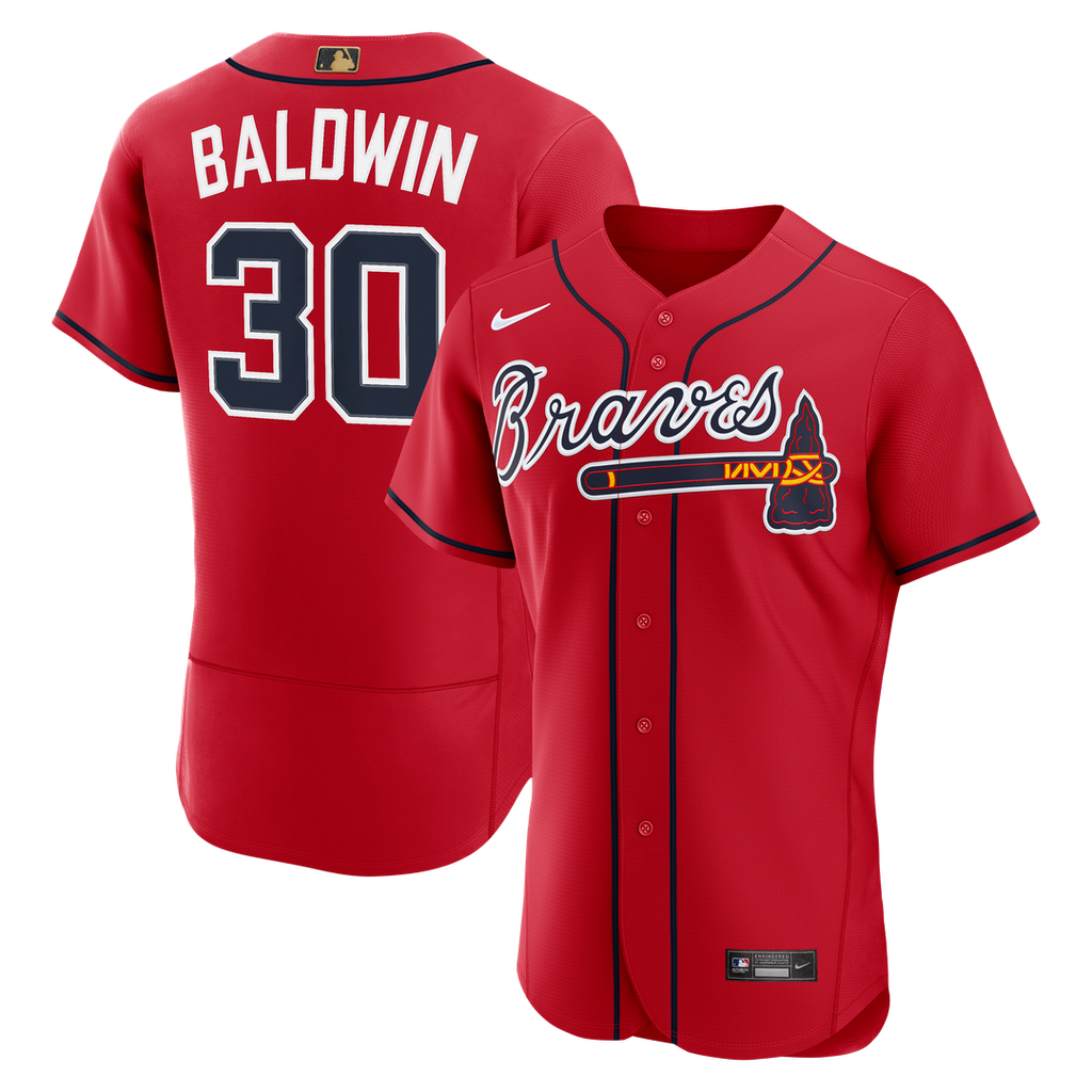 Atlanta Braves Drake Baldwin | Nike Red MLB Awards Authentic Jersey