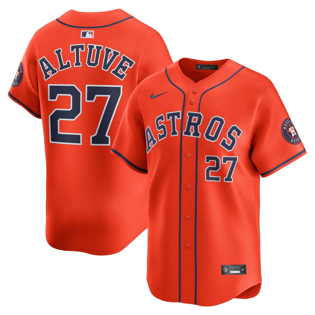 Houston Astros Jose Altuve | Nike Gray Road Limited Player Jersey