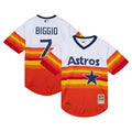 Houston Astros Craig Biggio | Mitchell & Ness White 2004 Cooperstown Collection Authentic Throwback Jersey