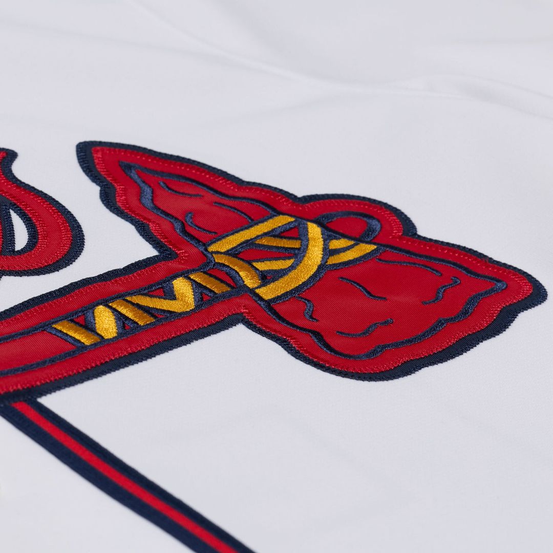 Atlanta Braves Andruw Jones | Mitchell & Ness White 2005 Authentic Jersey