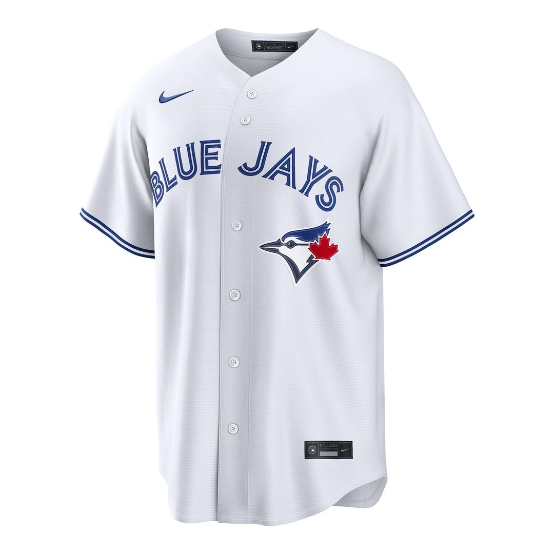 Toronto Blue Jays Nathan Lukes | Nike White Home Replica Jersey