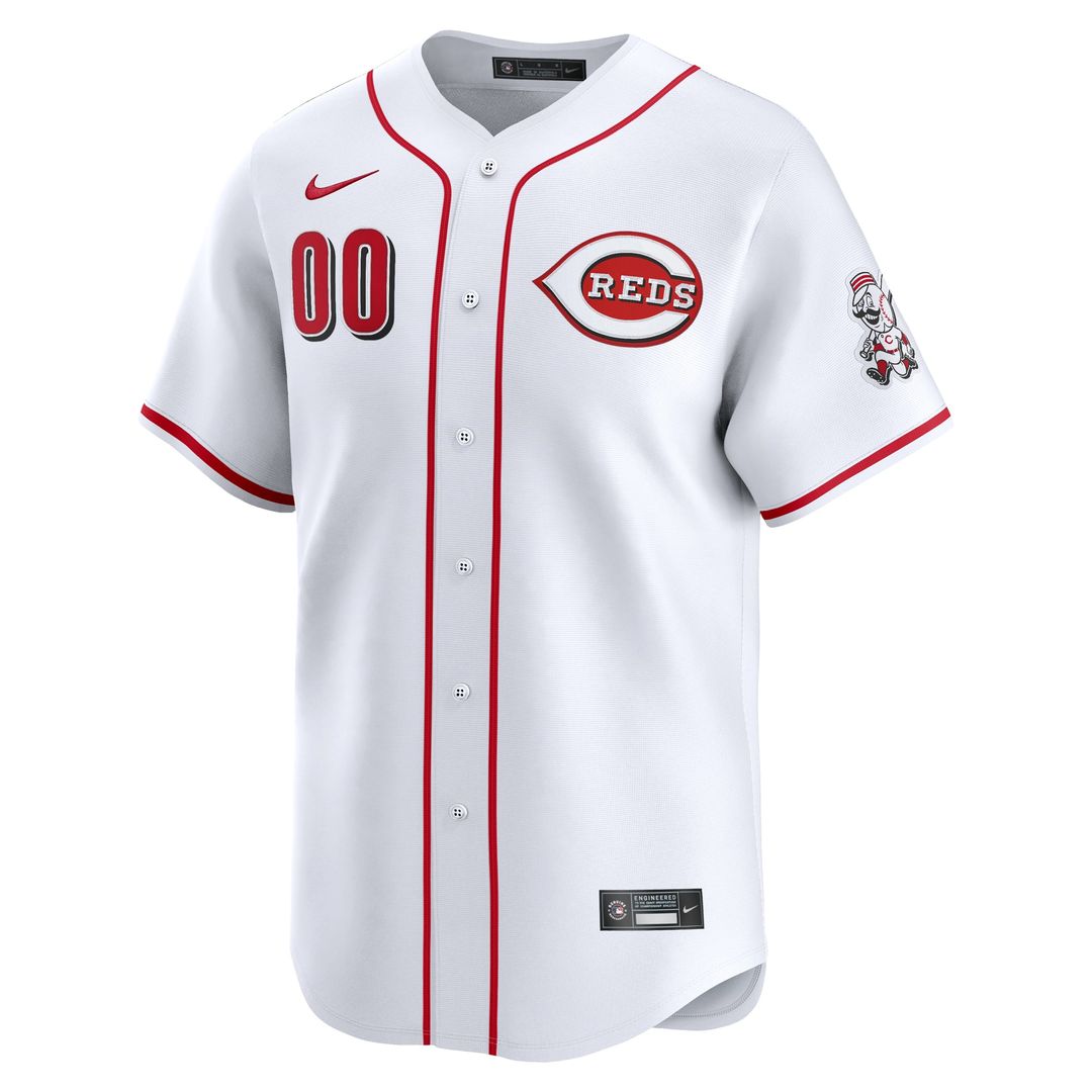 Cincinnati Reds | Nike White Home Limited Custom Jersey