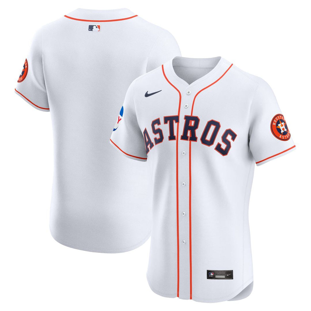 Houston Astros | Nike White Home Elite Patch Jersey