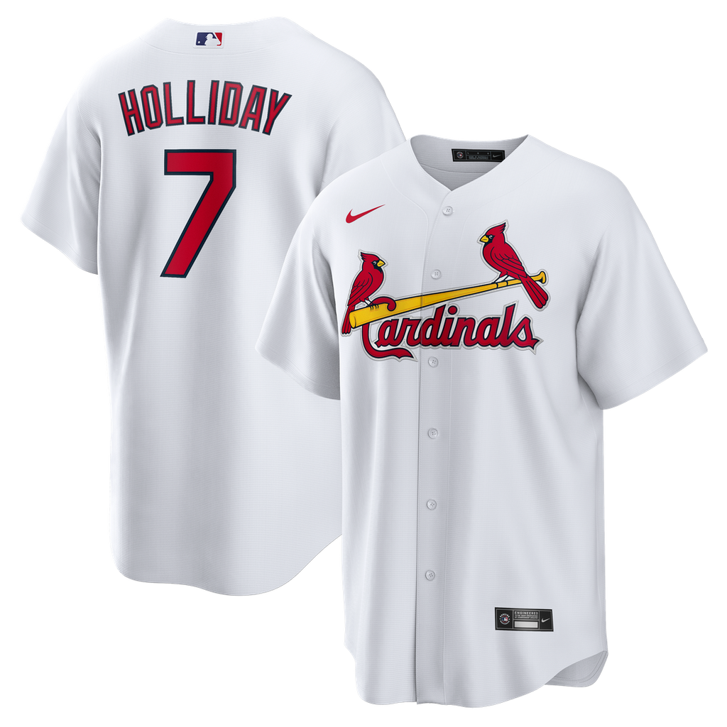 St. Louis Cardinals Matt Holliday | Nike White Home Retired Player Replica Jersey