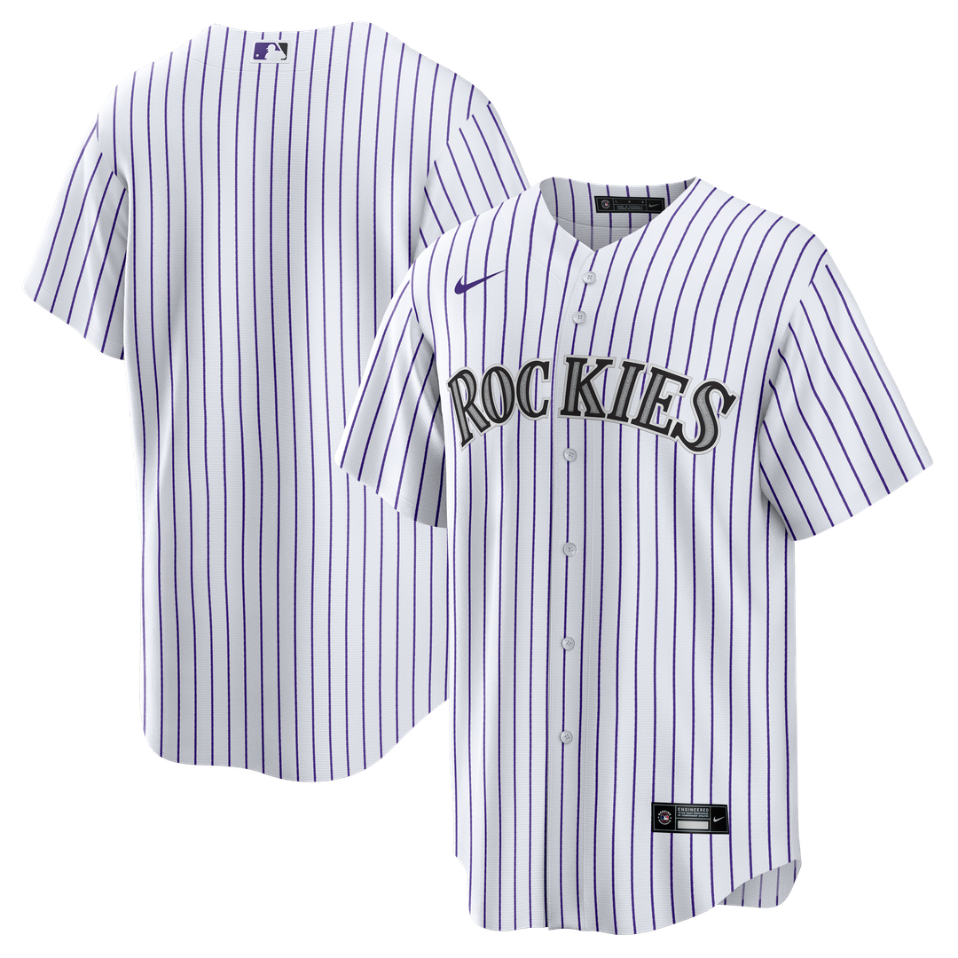 Colorado Rockies | Nike White Home Big & Tall Replica Jersey