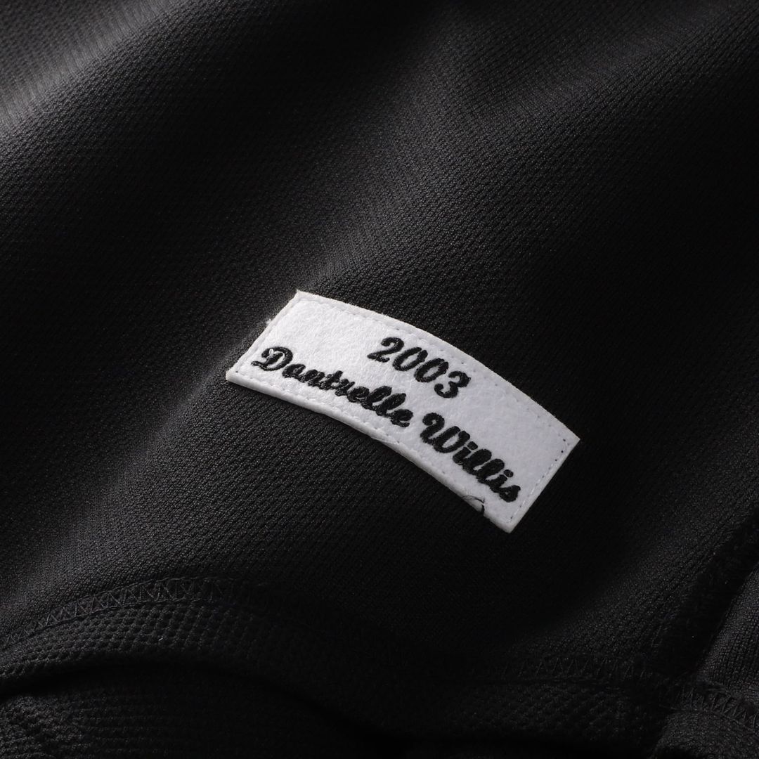 Florida Marlins Dontrelle Willis | Mitchell & Ness Black Cooperstown Collection Mesh Batting Practice Button-Up Jersey