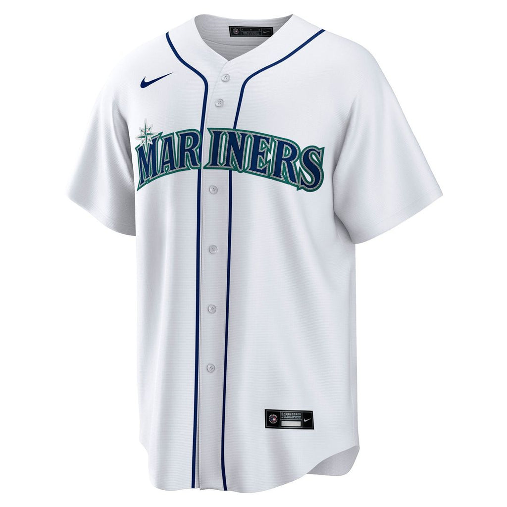 Seattle Mariners Cal Raleigh | Nike White Home Replica Player Jersey