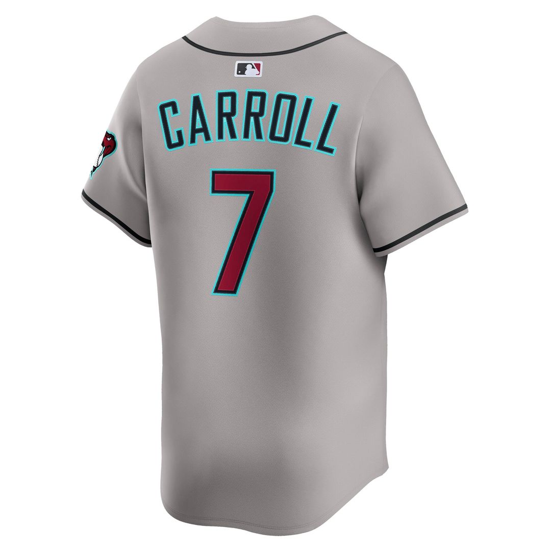 Arizona Diamondbacks Corbin Carroll | Nike Gray Road Limited Player Jersey