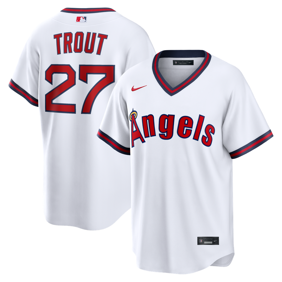 Los Angeles Angels Mike Trout | Nike Gray Road Replica Jersey