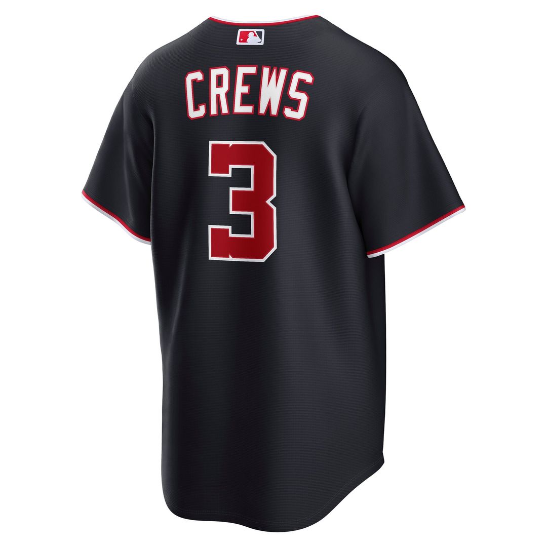 Washington Nationals Dylan Crews | Nike Navy Alternate Replica Jersey