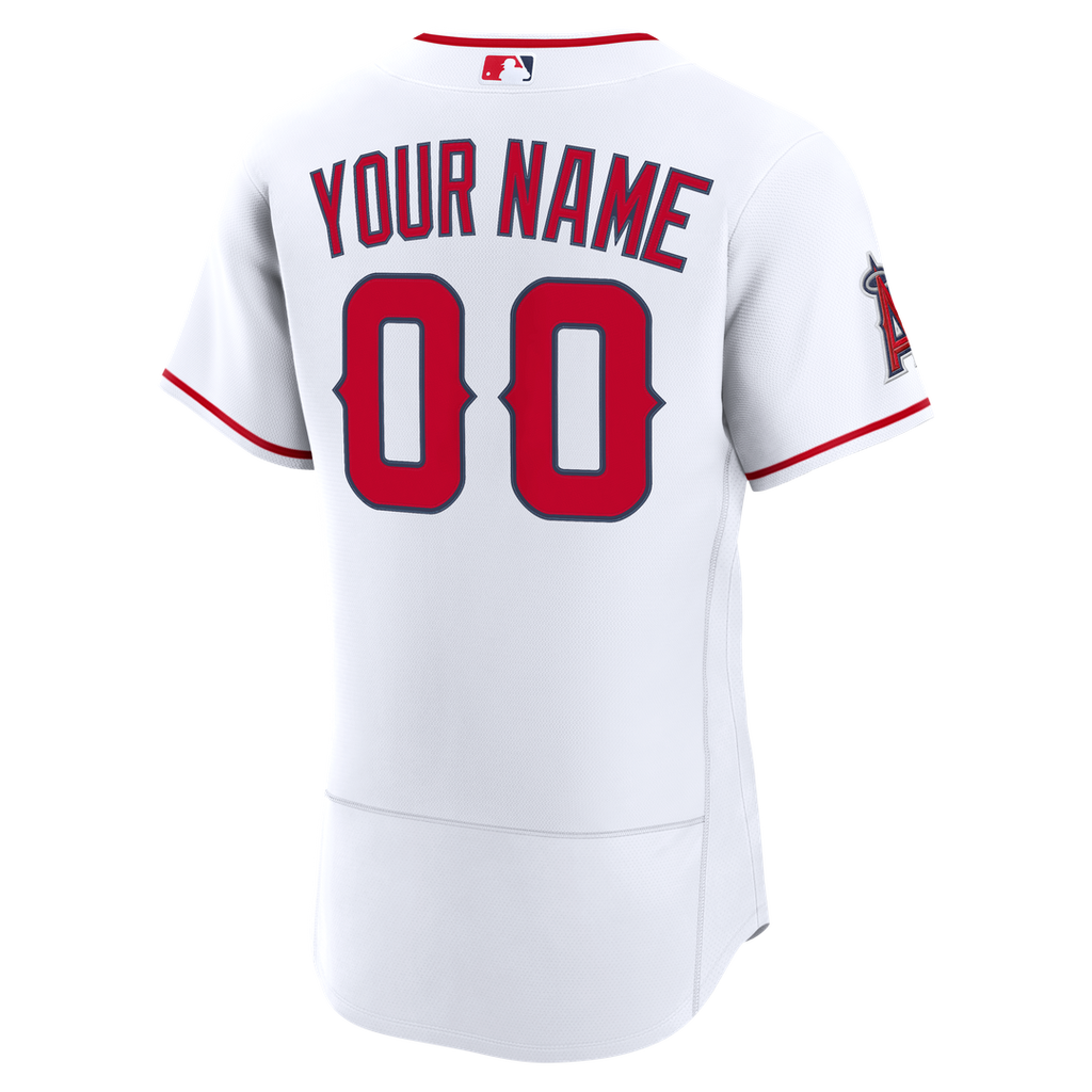 Los Angeles Angels | Nike White Home Authentic Custom Jersey